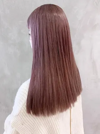 セミロング カラー パーマ ヘアアレンジ ITbyALBUM 浦和店のヘアスタイル