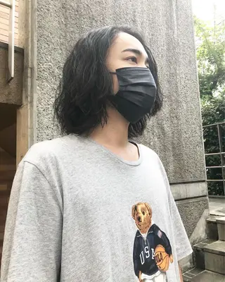 パーマ ヘアアレンジ メンズ メンズ特化✂️栗原 侑也のヘアスタイル