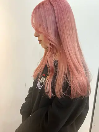 カラー いざわりお /梅田/ブリーチのヘアスタイル