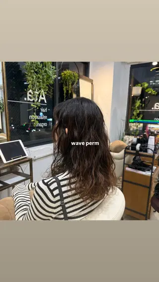 ロング パーマ 11月カットモデル 募集❗️junnaのヘアスタイル