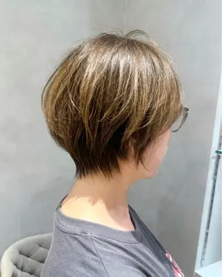 ショート 似合わせショート 森岡俊亮のヘアスタイル