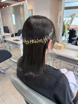 ミディアム 🎀ヘアセット/艶髪 /はやしほのか🎀のヘアスタイル