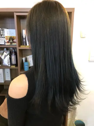 ロング 吉田 典弘のヘアスタイル