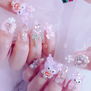 ネイル 梅田🦄中崎町🩵 u n o 0 1のネイルデザイン