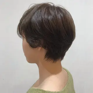 ショート 愛されヘア/ 暖色カラー/まいこのヘアスタイル