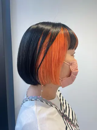 ミディアム カラー [YUCCA] Junaのヘアスタイル