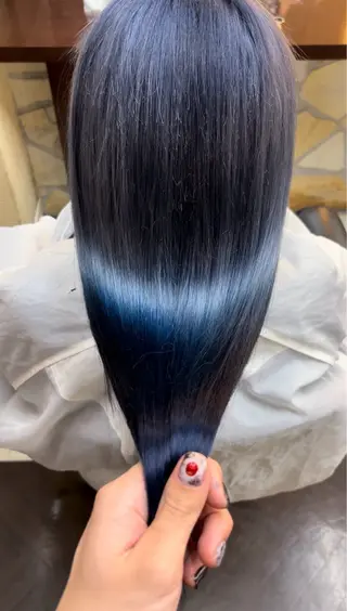 ロング カラー 上野 瑞貴のヘアスタイル