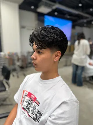 ショート パーマ fifth天神パーマ 特化/大田宗一朗のヘアスタイル