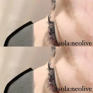 マツエク・マツパ sola: neolive山崎のマツエク・マツパデザイン