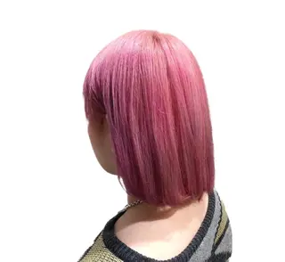 ミディアム カラー ケアブリーチ /髪質 改善/古橋圭史郎のヘアスタイル