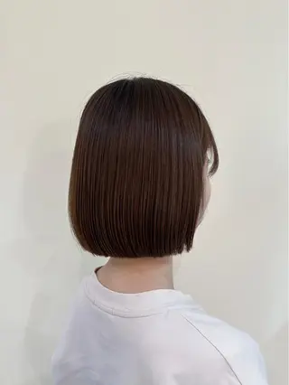 ショート なつき🌱ボブ 🤎レイヤーボブのヘアスタイル