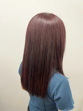 ロング カラー 🖤ハイトーン× レイヤー🖤SARAのヘアスタイル