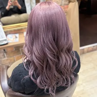 ロング カラー 髪質改善/縮毛矯正 💜COCORO💜のヘアスタイル