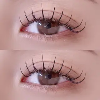 マツエク・マツパ 🎀束感/エクパーマ Hibiki🎀のマツエク・マツパデザイン