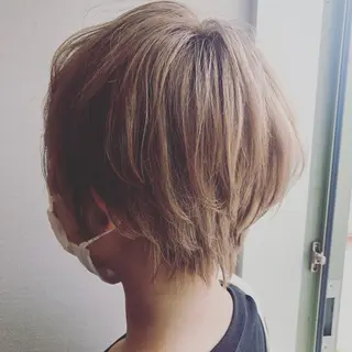ショート NOPPO 和泉市 美容室/奥村 飛鳥のヘアスタイル