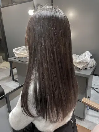 ロング カラー 【日韓風、レイヤー】 🤍ひらい　なつきのヘアスタイル