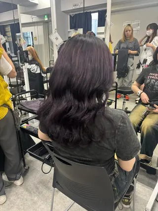 ロング まろっと艶感ブラウン ベージュ🤍まなかのヘアスタイル