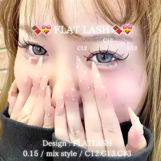 マツエク・マツパ ICY❁⃘eye aikaのマツエク・マツパデザイン