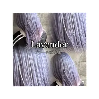 セミロング カラー💞ᩚ髪質改善 臼井暖音のヘアスタイル