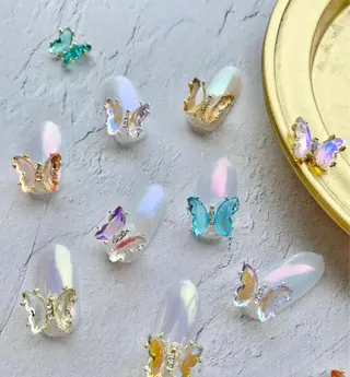 めぐみのネイルサロン スタッフ練習のネイルデザイン