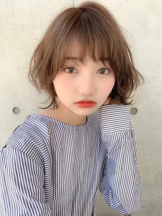 ショート ♡透け感カラー 大賀哲平♡のヘアスタイル