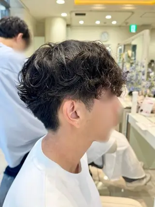 パーマ メンズ 【𝐀𝐬𝐡-池袋 】ひな💭🎀のヘアスタイル