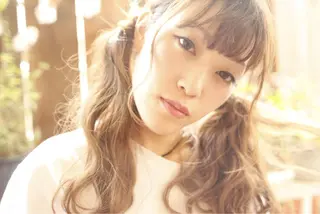 セミロング カラー ヘアアレンジ 松田 由貴のヘアスタイル