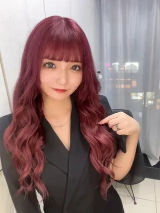 ミディアム 当日予約OKカット モデル濱川響太のヘアスタイル