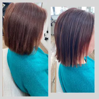 ショート カラー 佐藤 沙也輝のヘアスタイル