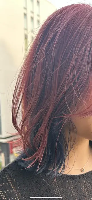 ミディアム カラー 🛑柔らか透明感 カラー🛑大谷のヘアスタイル