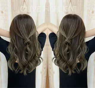 ロング カラー 山崎 翼のヘアスタイル