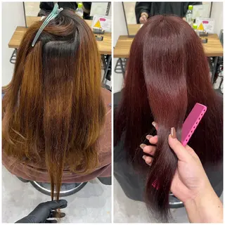 ロング カラー ショート/ウルフ カットモデル募集のヘアスタイル
