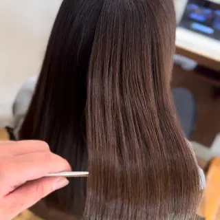 カラー 無料モデル募集中🫧 田村 羽夏のヘアスタイル
