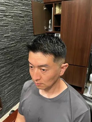 ショート メンズ 高橋 優希のヘアスタイル