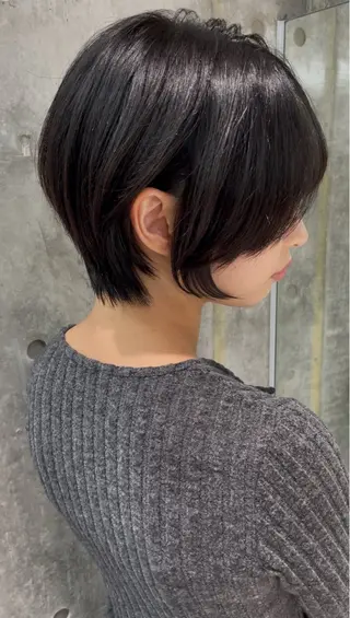 ショート 🌟透明感カラー× 小顔カット いっせいのヘアスタイル
