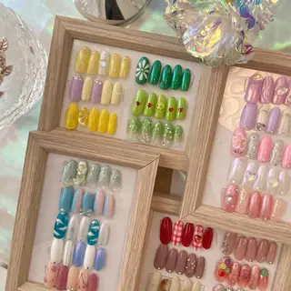 ネイル CREVIO小美玉店 店長RIRIのネイルデザイン