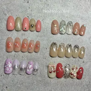 ネイル Nail salon tiny🩵のネイルデザイン