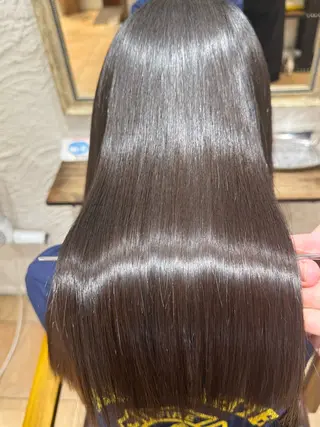 セミロング 美髪矯正　髪質改善 羽田セイゴーのヘアスタイル