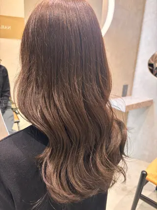 ロング カラー 小澤 璃奈のヘアスタイル
