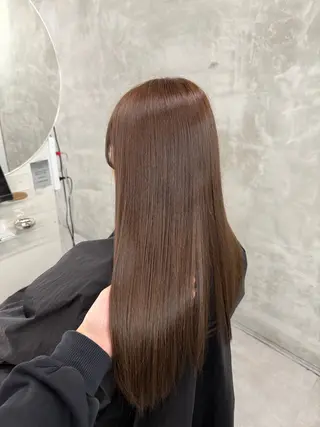 ロング カラー yuuna ✮ door whiteのヘアスタイル