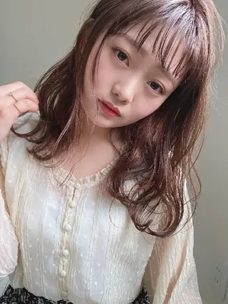 セミロング Hiroshi ヒロシのヘアスタイル