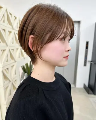 ショート urara/ショート /透明感カラーのヘアスタイル