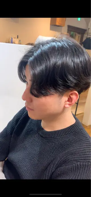 ショート パーマ メンズ メンズStylist 山根慧のヘアスタイル