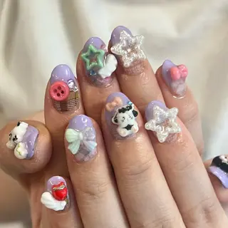 ネイル Hata nail 🎀個性派ニュアンスのネイルデザイン