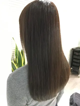 ロング カラー 金子 富士のヘアスタイル