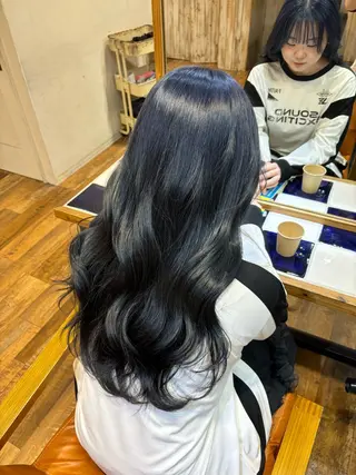 ロング ♥️ボブ/ブリーチ なしカラー/mahoのヘアスタイル