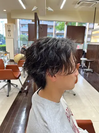 ショート パーマ メンズ 🧊メンズ特化🧊 高木航希のヘアスタイル