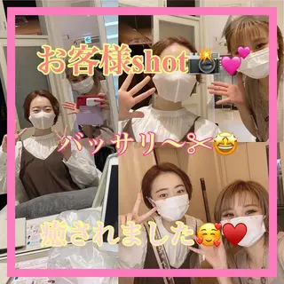 ショート カラー メンズ キッズ ✂︎ショート、ボブ、 レイヤー🩵YUMIのヘアスタイル