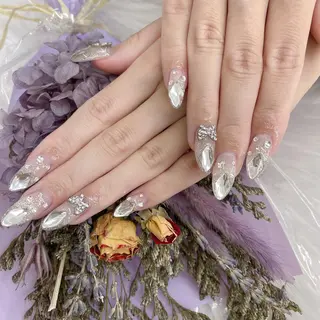 ネイル 🦋ネイルサロン ブラン🌈ゆりのネイルデザイン