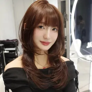 ロング カラー 🫧Nao/ 大宮ハイレイヤー🫧のヘアスタイル